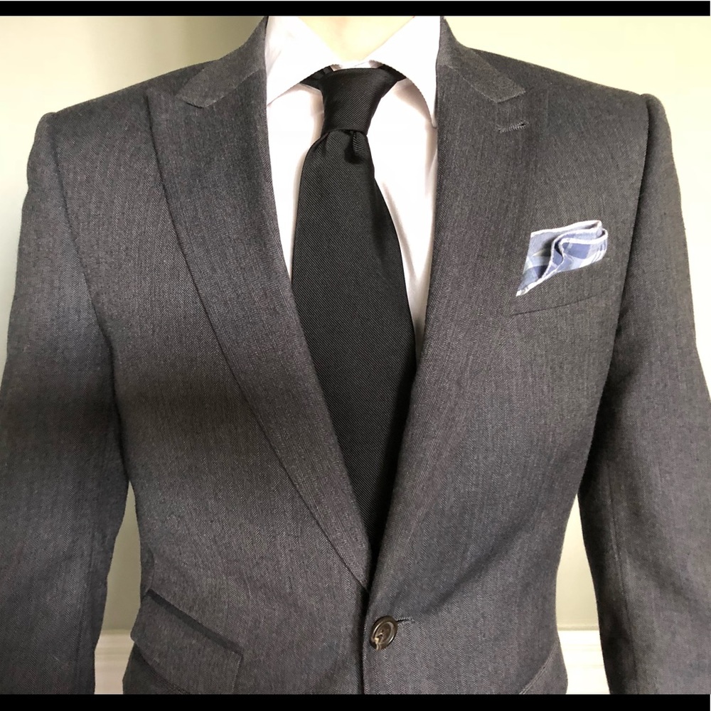 Jos. A Bank Men’s Silk Black Tie